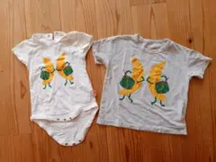 タイニーコットンズ Tiny cottons 姉弟おそろい 2枚セット 希少