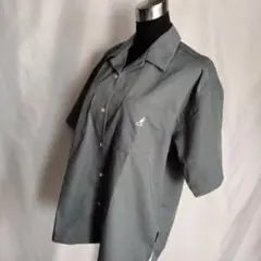 KANGOL 半袖シャツ グレー Fサイズ