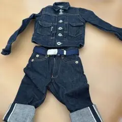 BLUEBLUE デニムミニチュア　上下