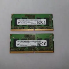 マイクロン4GBx2 DDR4メモリ 2666MHz CP746415-01