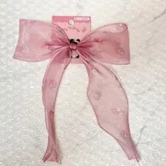 サンリオ　マイメロディ　リボン　ポニーテールホルダー