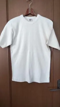 生成りコットンTシャツ クルーネック　未使用品
