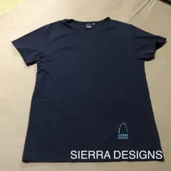 SIERRA DESIGNS シェラデザイン　Tシャツ　ネイビー