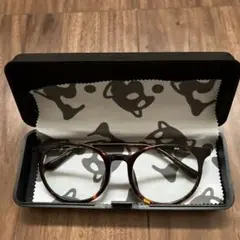 ZOFFボストンフレーム調光サングラス ブラウン