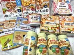 ベビーフードとミルク詰め合わせ