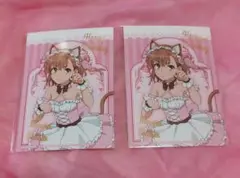 御坂美琴Birthdayくじ2025　ケモミミ　ブロマイド　2枚　新品未開封②