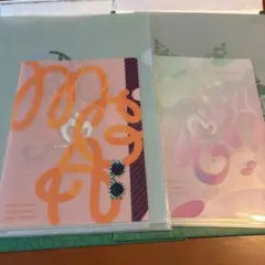 Mrs. GREEN APPLE 一番くじ F賞 クリアファイル&ステッカー 2