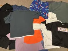 未使用多数 子供用 Tシャツ パーカー 半ズボン 12枚セット
