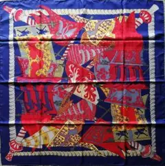 エルメス HERMES スカーフ カレ90 ボニエールの旗◎