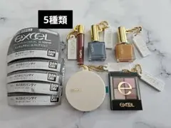 [5種類]excel ミニチュアチャームコレクション ガチャガチャ カプセルトイ
