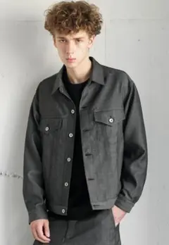 【CTHY】WOOL DENIM JACKET GREY サイズ1