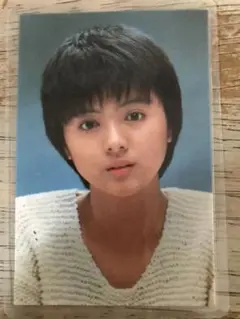 薬師丸ひろ子 プロマイド ツクダ