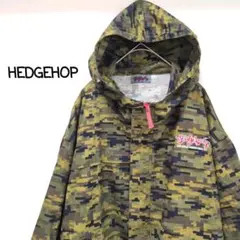 HEDGEHOP 迷彩 カモフラ フード付き コート M コットン100%