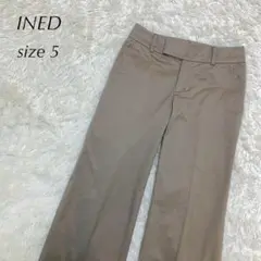 【INED】イネド レディース フレアパンツ サイズ5 日本製