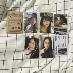 NewJeans Bluebook ハニ トレカ