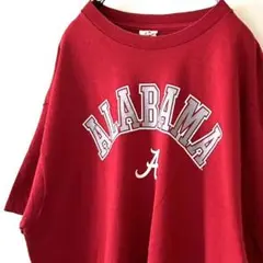 デルタ アラバマ ALABAMA A Tシャツ L レッド 赤 古着