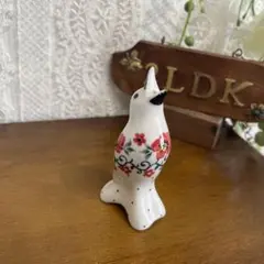 VENA社☆ツェラミカ☆ハンドメイド☆食器☆鳥赤☆