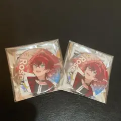 Rose 缶バッジ 2個セット