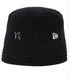 Y's x New Era ニットバケットハット ブラック