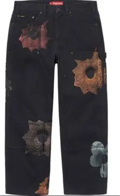 2025年最新】Supreme Nate Lowman Double Knee Painter Pantの