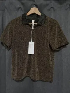 【25SS】SHINYAKOZUKA / ANTIQUE POLO ポロシャツ SHINYAKOZUKA(シンヤコヅカ)のANTIQUE POLO METALLIC BLUE