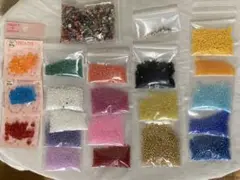 多色ビーズセット 約20袋入り