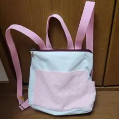 22cmの白いリュック
