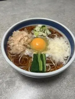 食品サンプル 蕎麦 そば