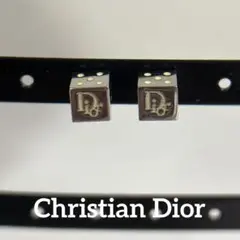 ◆Christian Dior クリスチャンディオール サイコロ キューブピアス