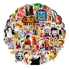 ワンピース ☆ONE PIECE☆ステッカー お得50枚売り!