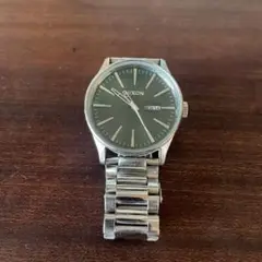 NIXON SENTRY SS シルバー　文字盤緑
