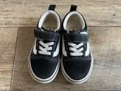 VANS 14㎝ ブラック/ホワイト スニーカー