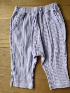 GU サムナルパンツ　リブ　7分丈　100