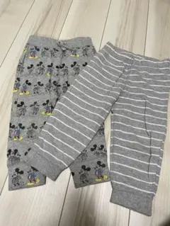ミッキーマウス パンツ 24ヶ月 2T コットン　95㎝