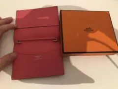 西武渋谷店購入♡ローズアザレ♡ピンク♡エルメス手帳カバー アジェンダPM名刺大