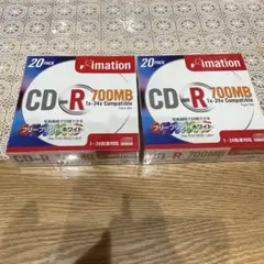 imation CD-R 20枚パック×2(1843)
