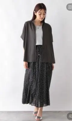 グローバルワーク エアリーリラックスフレアスカート ショートサイズ