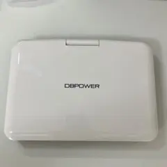 未使用　DBPOWER ポータブルDVDプレーヤー ホワイト　動作品　車載可能