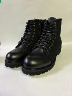 RMN BOOT 626 ショート レースアップ ブラック Mサイズ