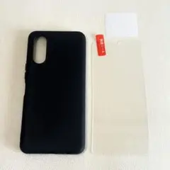 3点 arrows We2 ブラックケース+画面保護ガラス+カメラレンズ保護
