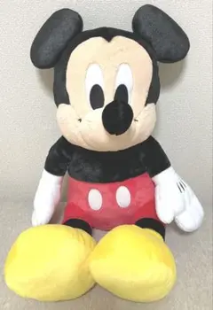 ミッキーマウス　グランデぬいぐるみ　おすわりVer.