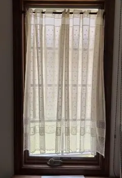 カフェカーテン 丈100 幅156cm 1枚