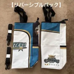 【新品・未使用] 日本ハムファイターズ　二刀流リバーシブルバッグ 2点