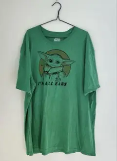 Star Wars ヨーダ Tシャツ グリーン USA古着　スターウォーズ
