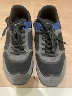 TOMMY HILFIGER スニーカー グレー/ブラック/ブルー