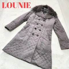 ルーニィ ファー付きキルティングダウンコート LOUNIE 38
38