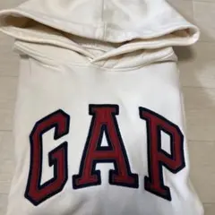 GAP フード付きパーカー クリーム
