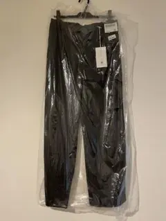 WYM LIDNM FAKE LEATHER TROUSERS