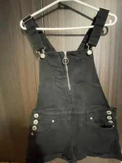 サロペットハーフパンツ