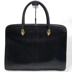 未使用級　Jelen Paris ジェレンパリス　ビジネスバッグ　レザー　黒
